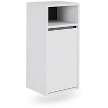 Vicco Viola Badschrank 38 x 80 cm Grau/Weiß