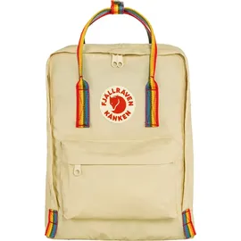 Fjällräven Kanken Rainbow 16 l light oak/rainbow pattern