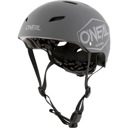 Oneal Dirt Lid Plain Jugend Fahrradhelm, grau, Größe M