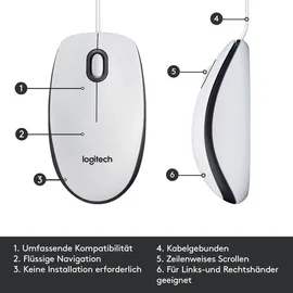 Logitech M100 2022 weiß