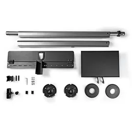 Nedis Vollbeweglicher TV-Ständer 37-70" 45 x 12 x 33 cm Schwarz/Silber Aluminium/Stahl
