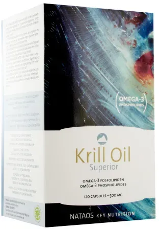 Nataos Krill Öl Superior Omega-3 Phospholipide 120 Kapseln