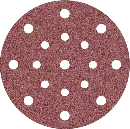CROWN Schleifscheiben 150 mm für Exzenterschleifer CT13395 - 50ger Pack - 