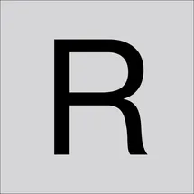 RZB Buchstabe "R" 99222.013.R