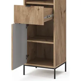Vicco Eliza Viking Oak 40 x 190 cm mit Tür und Schublade