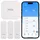 Luminea Home Control 3er-Set Temperatur- & Feuchtigkeitssensoren, WLAN-Gateway, App, IP65