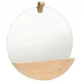 vidaXL Wandspiegel 35 x 6 cm Braun