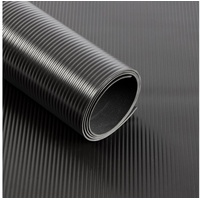 Karat Bodenschutzmatte PVC-Bodenbelag Streifen, Stärke: 2mm, unterschiedliche Größen 120 cm x 700 cm