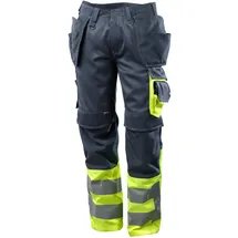 Mascot Hose mit Hängetaschen Hose 82C52 schwarzblau/hi-vis gelb