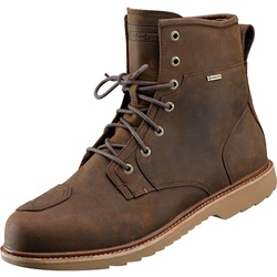 Held Saxton Gore-Tex Motorradstiefel, braun, Größe 44 für Männer