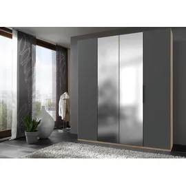 MID.YOU Drehtürenschrank Level 36A 200 x 0 x 0 cm Grau