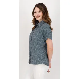 DEPROC activ Outdoorbluse navy flower M