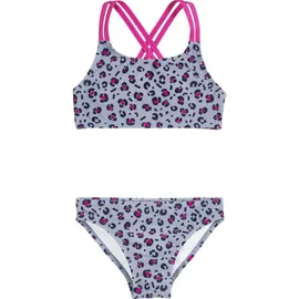 Playshoes Bikini Leo-Print grau 158/164