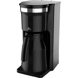 LENTZ Kaffeemaschine mit Isolierkanne schwarz