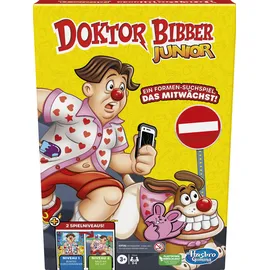 Hasbro Doktor Bibber Junior Brettspiel für Vorschulkinder - Deutsche Fassung