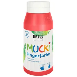 Kreul Mucki Fingerfarbe 750 ml rot