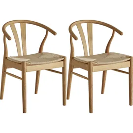 Hammel Furniture Holzstuhl Frida Massivholz beige