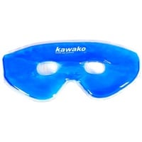 original kawako Gel Augenmaske/Migränemaske mit lang anhaltender Kühlung/Wärme, Farbe:blau