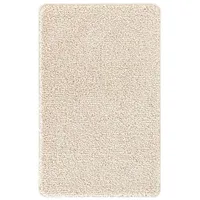 VidaXL Badematte Rechteckig Creme 50 x 80 cm