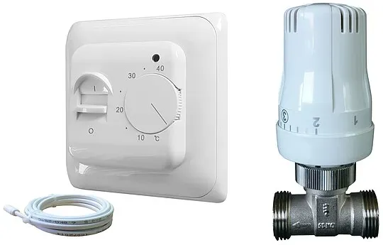 jollytherm Thermostatset Vario-Heat, Farbe weiß - 05320