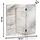 Kobolo Paravent WHITEPARA90 in Grau | Gr.: onesize