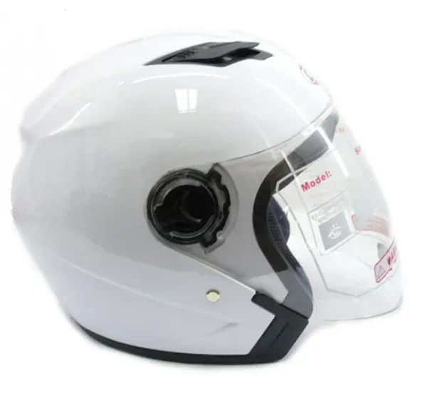 Motorradhelm für Roller, Motorrad in Weiß VD3458.