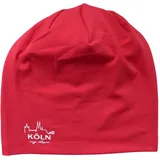 CHW Beanie Mütze Köln My Love | rot | Kölner Skyline Kölnartikel | Damen Herren Kopfbedeckung - Einheitsgröße