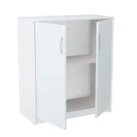 matkam Kommode 85 x 74 x 35 cm Weiß