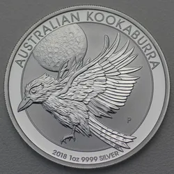 Silbermünze 1oz Kookaburra 2018 (Australien)