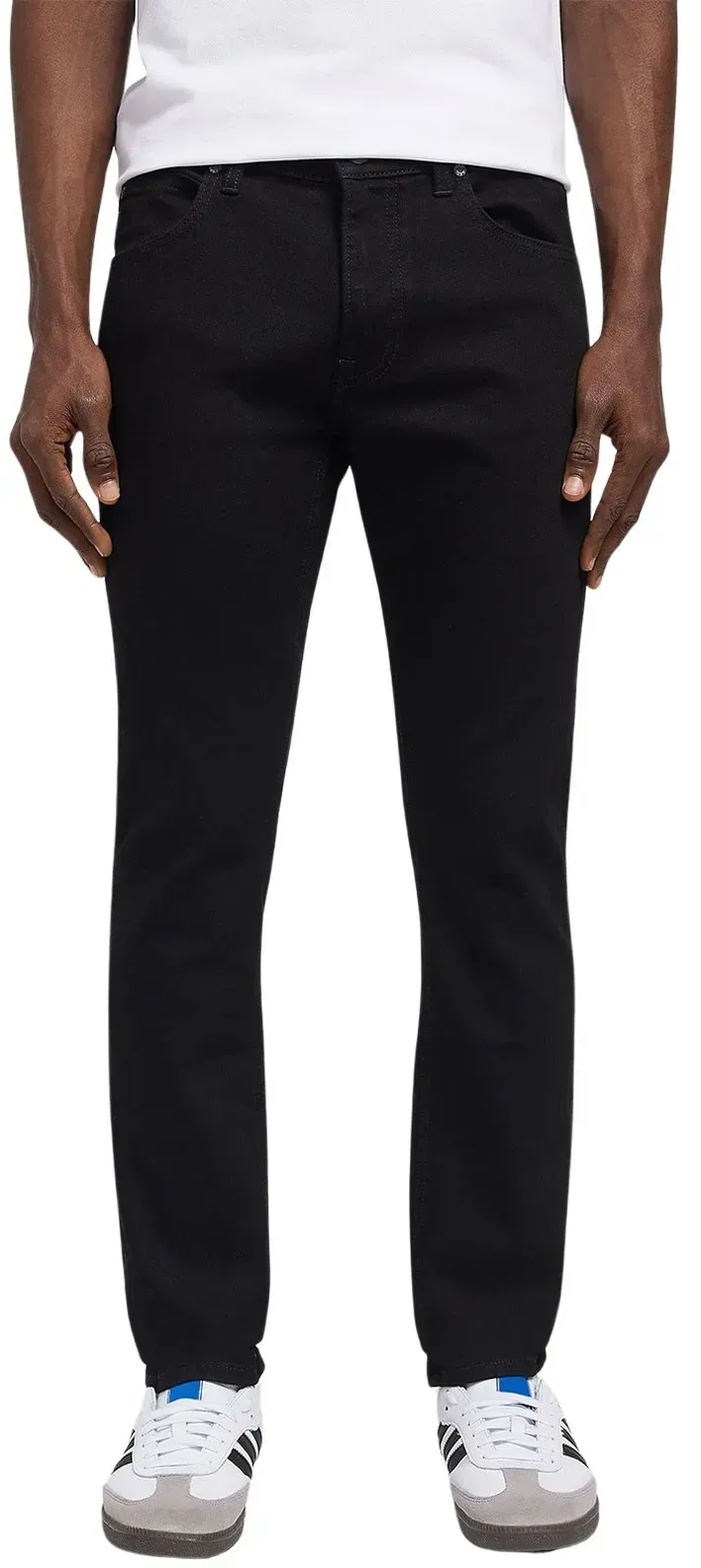 Lee Luke Jeans Slim Fit in Schwarz-W30 / L36