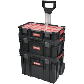 QBRICK SYSTEM Werkzeugwagen Kunststoff/Metall schwarz
