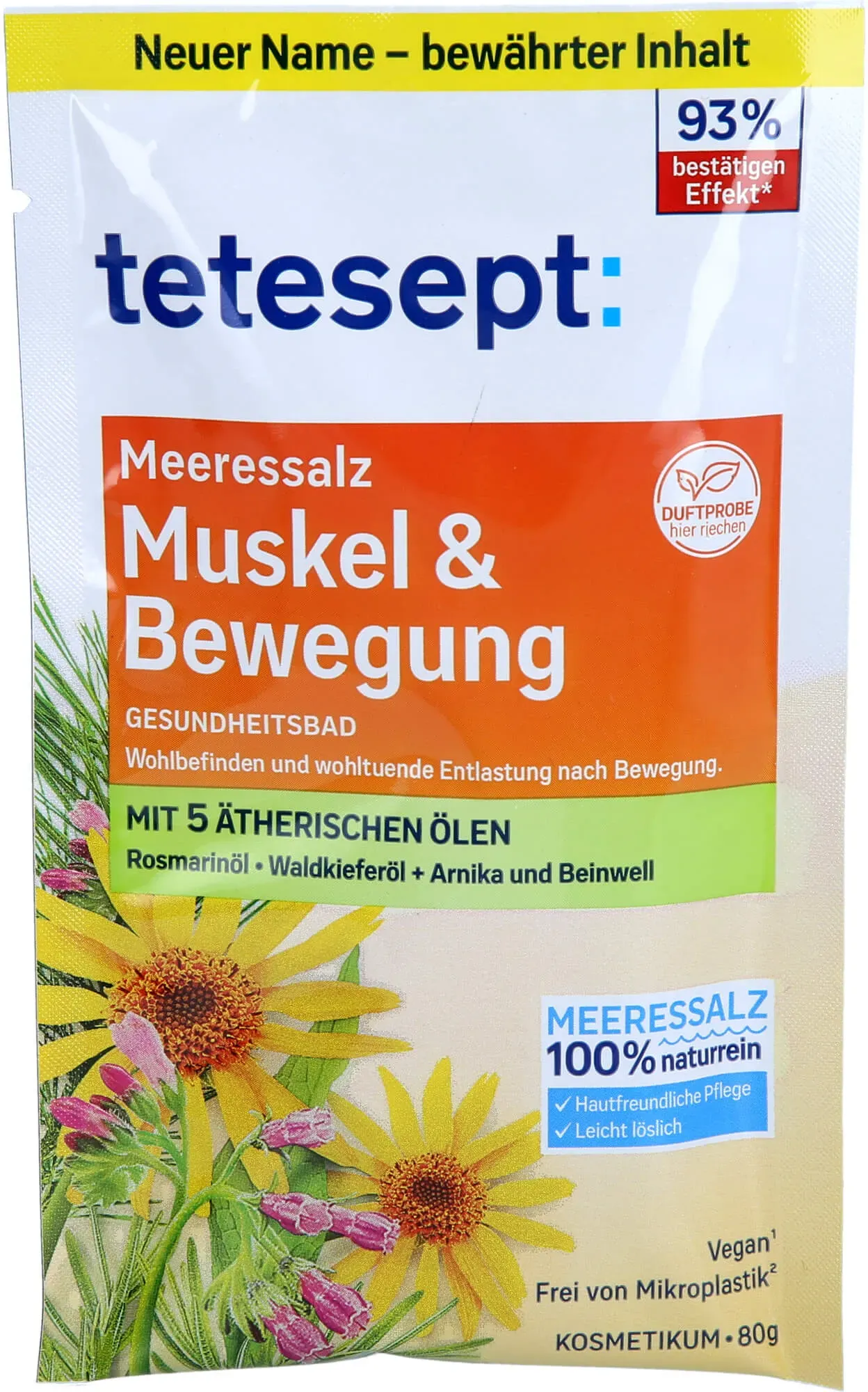 Tetesept Meeressalz Muskel & Bewegung 80 G