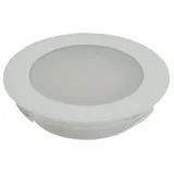 ChiliTec LED Einbauleuchte Treppenlicht 230V Stufenleuchte für Unterputz Dosen 2Watt 237Lumen Leuchte für 60mm UP-Dosen Stufenbeleuchtung Schraubenlose Montage Weiß