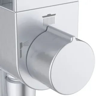 Ideal Standard Alu+ Duschsystem ohne Armatur, Silver