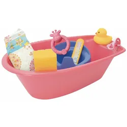 Heless Puppen-Badewannenset mit viel Zubehör