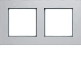 Hager Rahmen 2-fach A.8 Grau