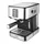 HEINNER Brasillo HEM-850IXBK schwarz/silber mit Milchaufschäumer