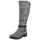 Rieker Winterstiefel, Langschaftstiefel, Stretch, Reißverschluss, mit Warmfutter grau, , 57616902-38