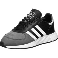 adidas Originals Marathon Tech Schwarz/Grau (Black/Grey Six) Leder 42&frac23 EU - 42 2/3 EU