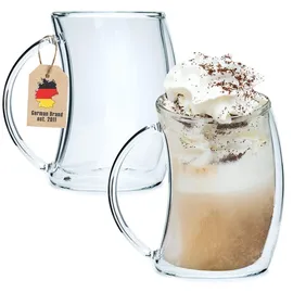 Intirilife Latte Macchiato Glas 0,2 l 2-tlg.