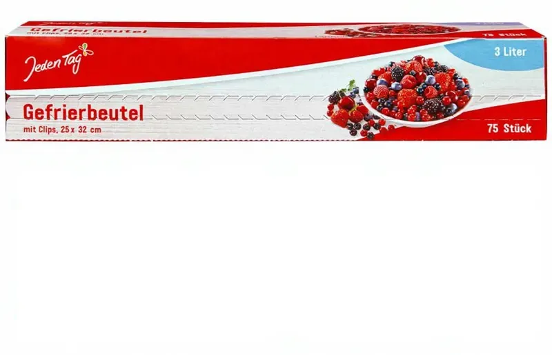 Jeden Tag Gefrierbeutel 3L