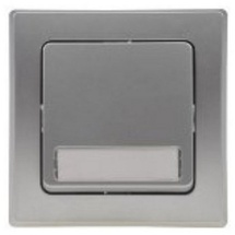ChiliTec Delphi Taster Klingeltaster 0-250V max. 10A Silber