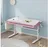 [en.casa] Kinderschreibtisch Kuosa Pink / Weiß