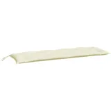 vidaXL Gartenbank-Auflage 150 x 50 x 7 cm cremeweiß 1 St.
