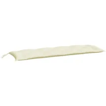 vidaXL Gartenbank-Auflage 150 x 50 x 7 cm cremeweiß 1 St.