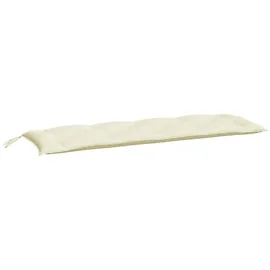 vidaXL Gartenbank-Auflage 150 x 50 x 7 cm cremeweiß 1 St.