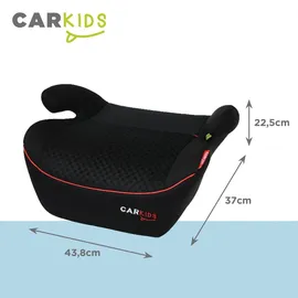 Carkids 4310028 Sitzerhöhung schwarz