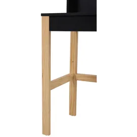 Möbilia Schreibtisch Melia Schwarz