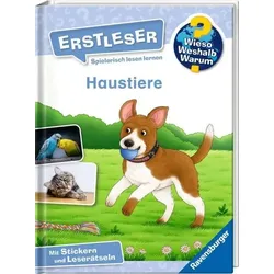 RAVENSBURGER 60049 Erstlesebücher Wieso? Weshalb? Warum? Erstleser, Band 12: Haustiere