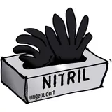 leipold doehle 14680 100 St. Nitril Einweghandschuh 8, M
